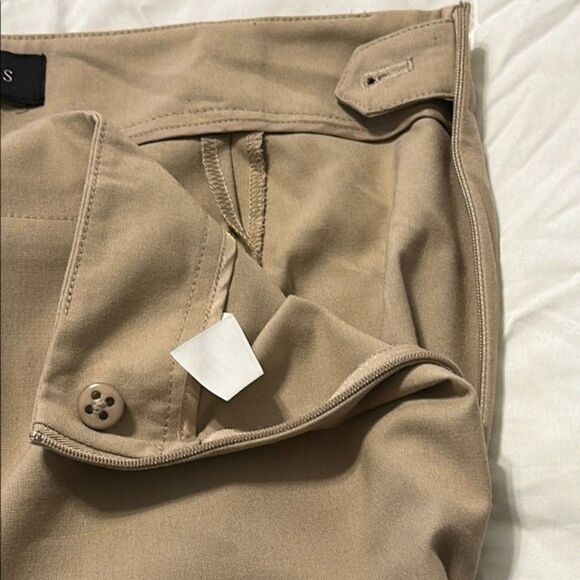 Talbots Hollywood Pullon Pants Womens 10 Stretchy Zip Straight Leg High Rise - Picture 5 of 12